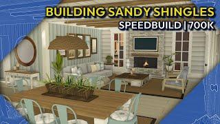 Building a Beach House | Seashell Drive | Bloxburg Speedbuild