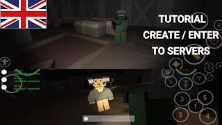 How to create and enter to servers in unturned mobile