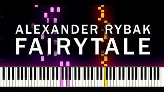 Alexander Rybak - Fairytale ESC 2009 Norway Piano Tutorial