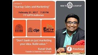 How to Start a Startup (Season 1) | Session 9 - Kunal Shah, Founder & CEO, Freecharge