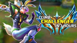 How to ACTUALLY Climb to Challenger in 3 Hours with Riven Top