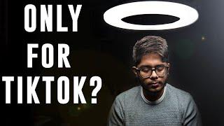 Why Ring Lights are MUCH BETTER Than You Think! - Ring Lights for Videos!
