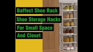 Baffect Shoe Rack | Shoe Storage Hacks For Small Space And Closet