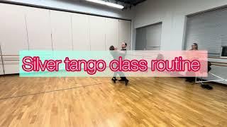 Silver tango full class routine - #tango #ballroomdance #americansmooth #dancestudio #dancer #dance