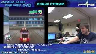 Awesome Games Done Quick 2013 Bonus Stream Part 36 - Grand Theft Auto: Vice City (2 of 2)