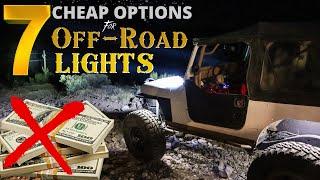 The Best Off-Road Lights For The Money | CHEAP LIGHTING OPTIONS