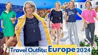 Travel Outfits for 2024 Vacation in Europe