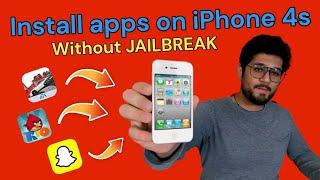 2024 How to install apps on iPhone 4s without JAILBREAK