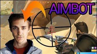 NINJA uses an AIMBOT - Realm Royale Funny Moments #1