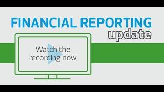 Financial Reporting Update Webinar - 2022