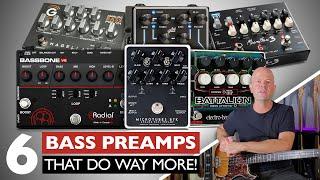 6 Bass Preamps That Do WAY More Than Just a DI with Electro-Harmonix, Darkglass, EBS, Aguilar, EBS