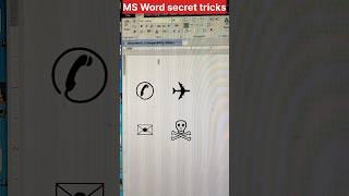 MS Word tricks | word magic tricks and tips #mswordtricks #shorts #youtubeshorts #trending #viral