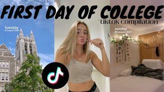 FIRST DAY OF COLLEGE tiktok compilation