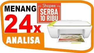 Pemenang Shopee Serba 10 Ribu - Analisa Kemenangan Akun ke-24 - Printer HP