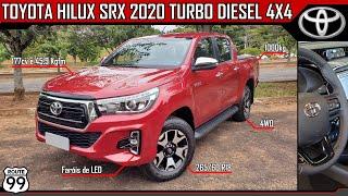 TOYOTA HILUX SRX 2020 TURBO DIESEL 4X4 AT6 EM DETALHES | CANAL ROUTE 99