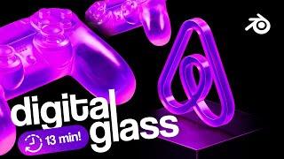 I created a colored glass material in Blender that you'll definitely want to use somewhere! +SOURCE