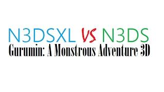 New 3DS VS New 3DS XL - Gurumin: A Monstrous Adventure 3D (IPS)