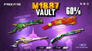 Legendary M1887 2.0Tropical M1887 Skin Return Free Fire || Poker Mp40 Return confirm | FF New Event