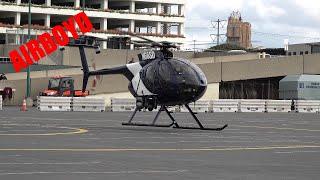 MD 500E N66SD • Full startup HAI Heli-Expo Flyout 2024