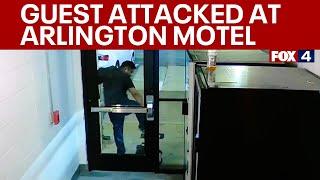 Police kill man attacking guest at Arlington motel | FULL NEWS CONFERENCE