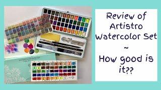 Review of Artistro Watercolour Set - How good is it?