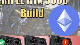 TRIPLE! 3060 Mining Rig - UK - Build P2 | April 2021 | RonsTechHub Mining Episode 02