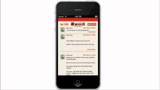 Working with Machindo Apps to make the umicit iPhone app