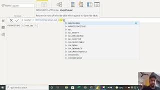 power BI | Data analysis Expression | DAX |  Union, Intersect, Except Function To Join Tables  17