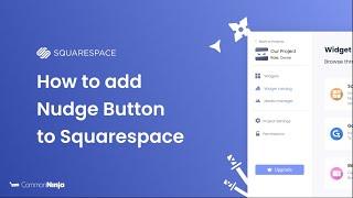 How to add a Nudge Button to Squarespace