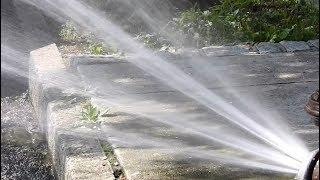 Artistic Water Fountains in The Bronx, New York City