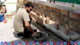 How to make rooftop garden full video Big pot for big plants