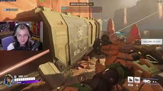 " Why is this so INTENSE? " ASPEN VENTURE GAMEPLAY - ROUTE66 - OVERWATCH 2 SEASON 14 6V6