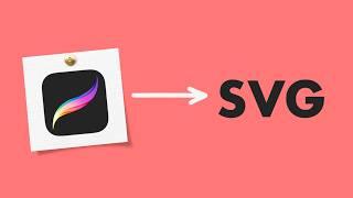 BEST 3 Ways to Convert Procreate Art to SVGs (for artists/designers)