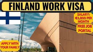 Finland Work Visa 2024 | Schengen Visa | Jobs in Finland | Europe Jobs | Dream Canada