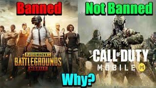 Pubg Mobile Banned In India | Why Not Cod Mobile? | Explained In Hindi