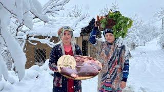 Köyde Pişirilen En İyi Kuzu Yağı ve Bağırsak Karışımı Nefis Sıradışı Tarif