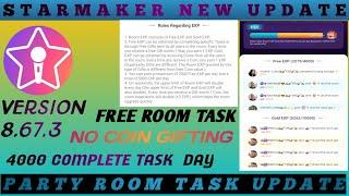 starmaker partyroom task 10k exp trick | how to increase 10k exp in starmaker partyroom task | sm