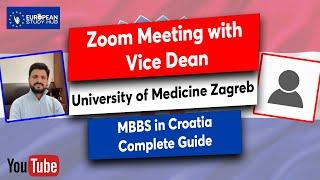 Guide to MBBS in Croatia at University of Medicine Zagreb | Admissions, Work Rights, Fees and FAQs