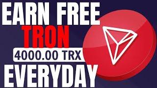 HOW TO GET UPTO 1500 TRX FFREE