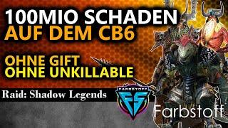 Raid: Shadow Legends - 100M beim CB6 - Krasses DEF Team - Kein Gift, Unkillable oder Ally Protection