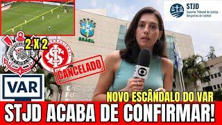 BOMBA! NOVAS IMAGENS COMPROVAM O R0UBD! STJD ENTRA EM AÇÃO | notícias do Corinthians hoje