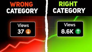 How to Choose RIGHT CATEGORY for Your Youtube Videos (Get More VIEWS)