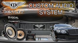 Bentley Continental GT Speed Custom Audio System EXPLAINED!!!