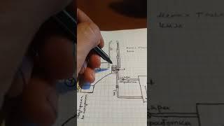 Вода горит,1 более подробная схема чертеж и описание.