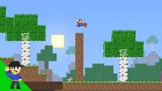 MarioCraft | Mario tries building to the max height!