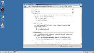 Change Adapter Settings and Windows Firewall for Win 2008 R2