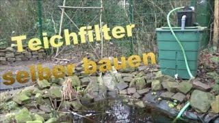 Der Garten-Freund TV Teichfilter selber bauen 