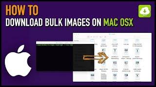 Simple Bulk Image Downloader Mac OSX from URL / Website via Text File