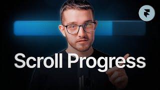 Framer Tutorial: Creating Scroll Progress Bars