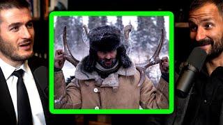 Story of killing a moose on Alone Season 6 | Jordan Jonas and Lex Fridman